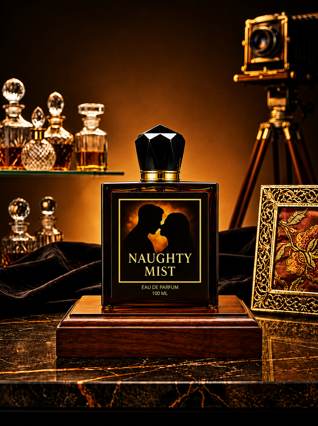 Naughty Mist Eau de Parfum 150ml Black Bottle