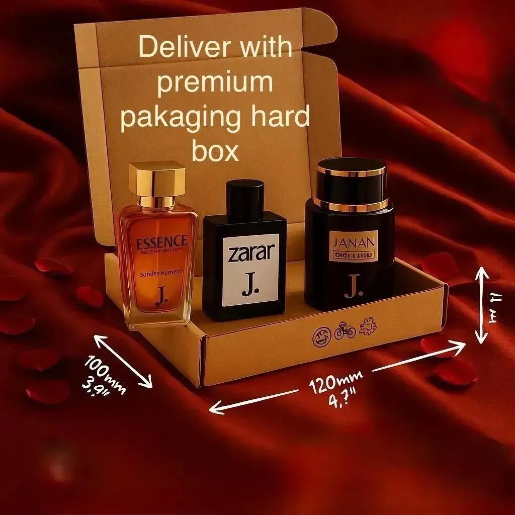 JANAN ZARAR 3 x Perfume