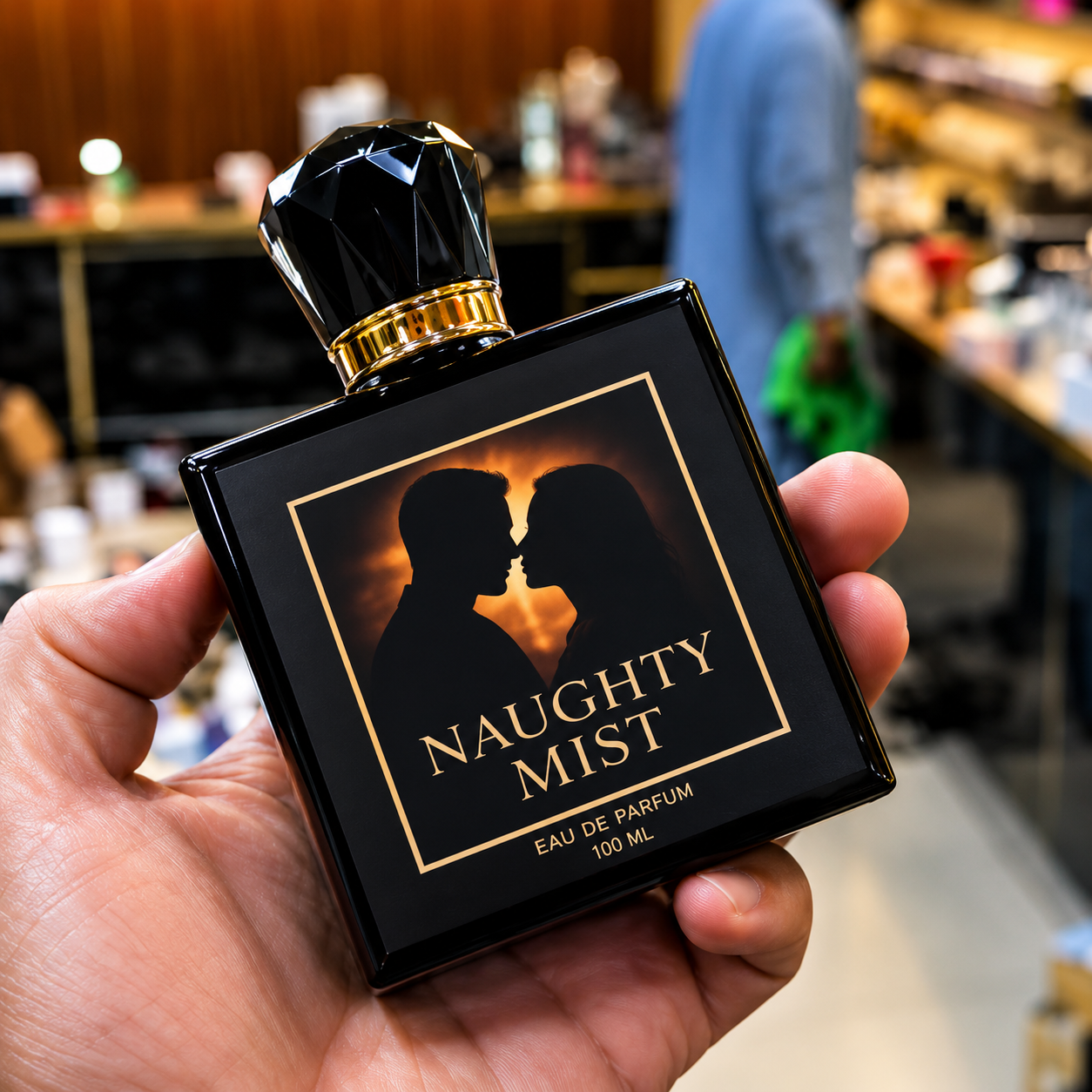 Naughty Mist Eau de Parfum 150ml Black Bottle