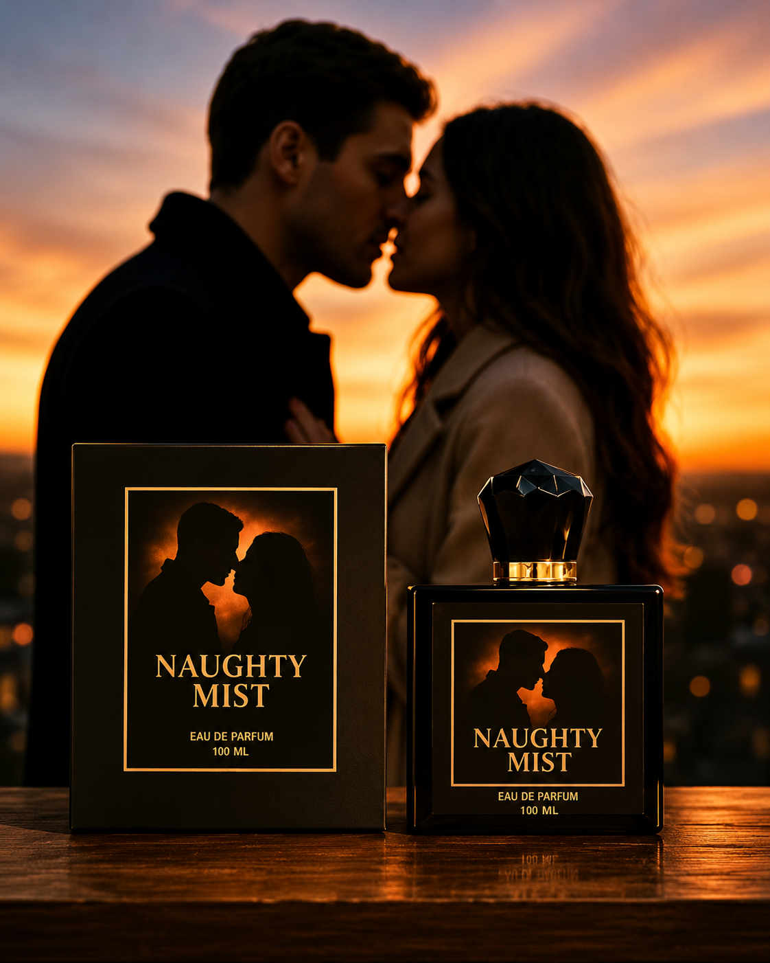 Naughty Mist Eau de Parfum 150ml Black Bottle