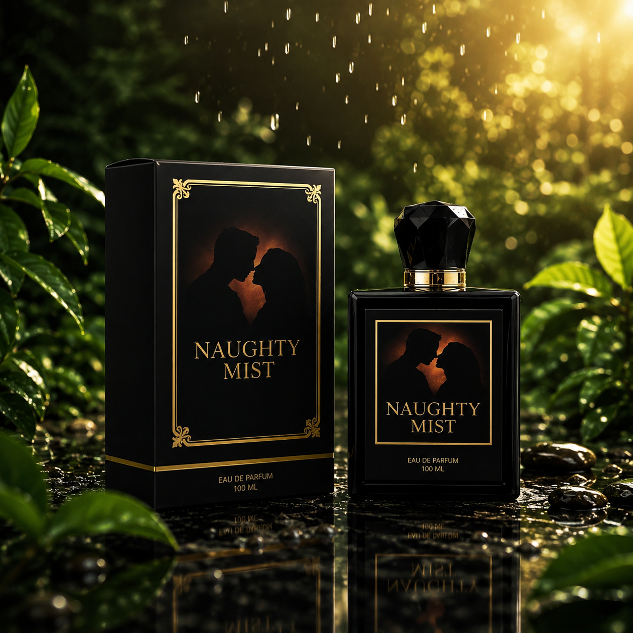 Naughty Mist Eau de Parfum 150ml Black Bottle
