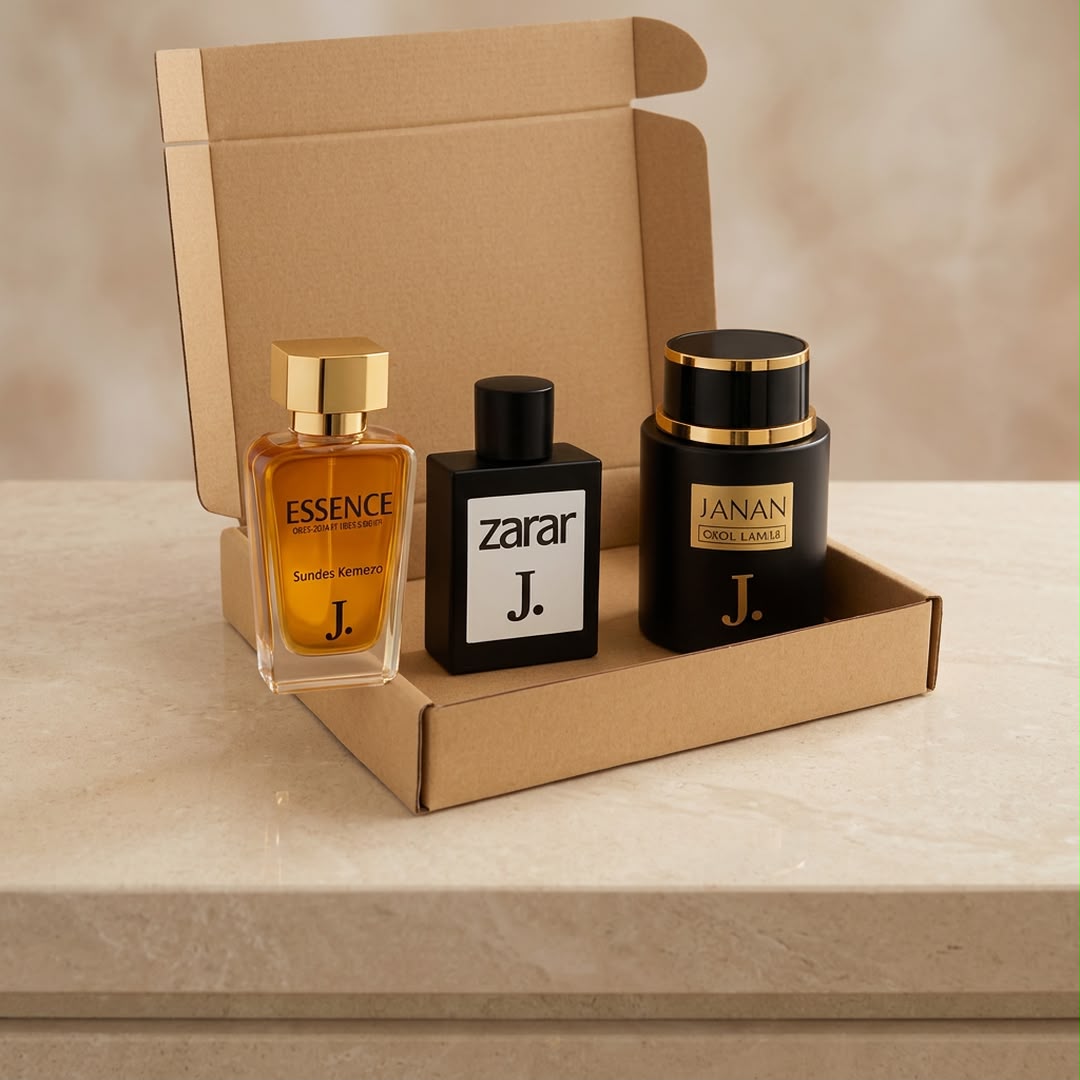 JANAN ZARAR  3 x Perfume