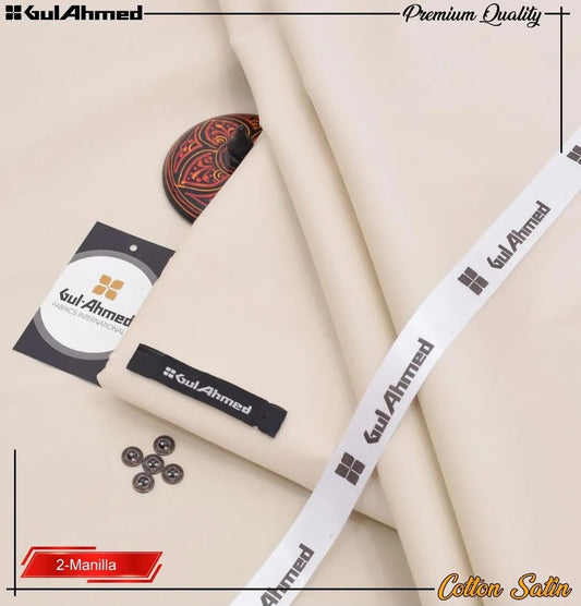 Cotton Satin Men Suit 2-Manilla Winter Wear 4m